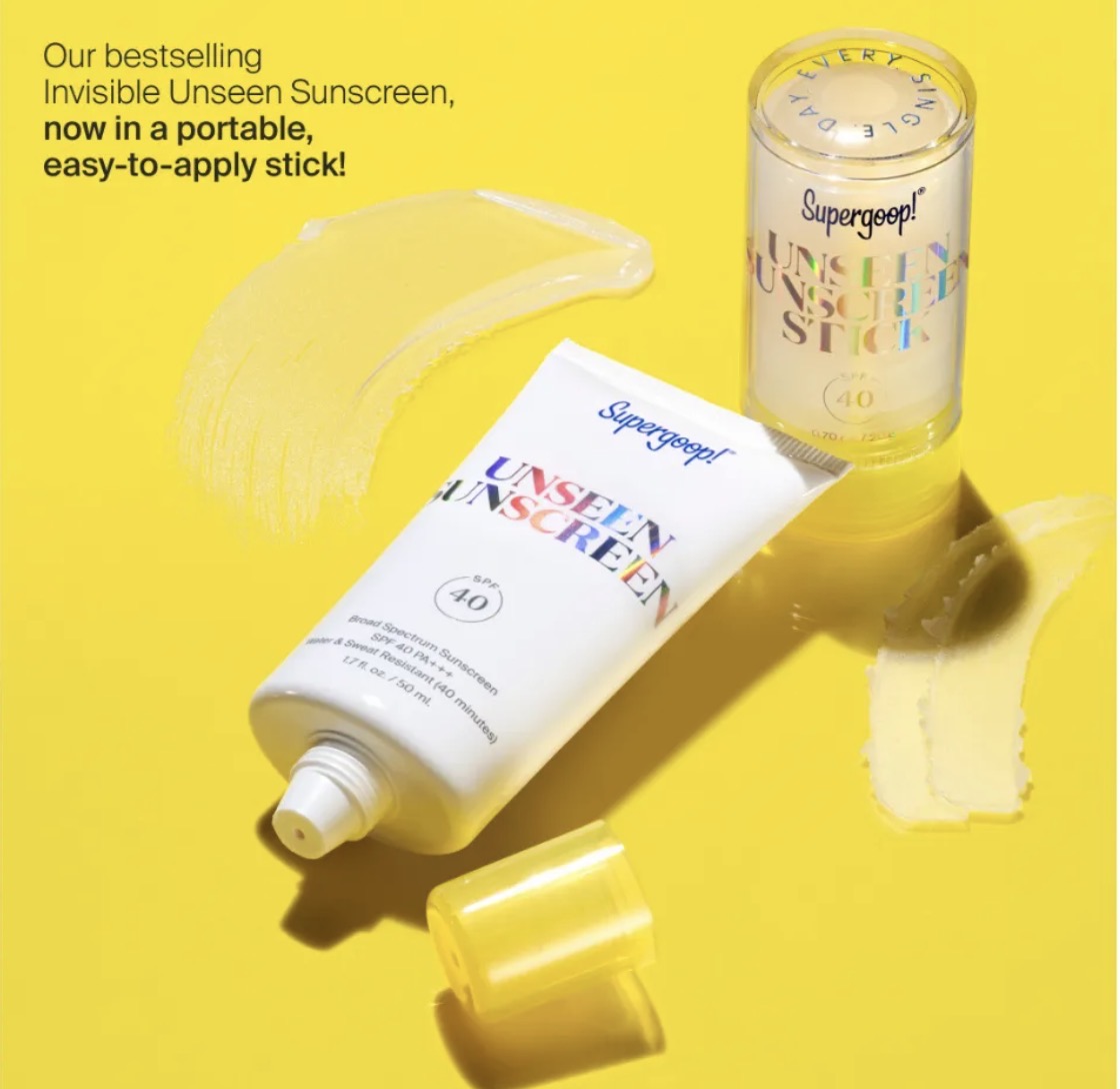 スーパグープ!  グロースティック日焼け止め SPF 50 • 20g